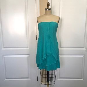 Suzi Chin for Maggie Boutique Strapless Dress